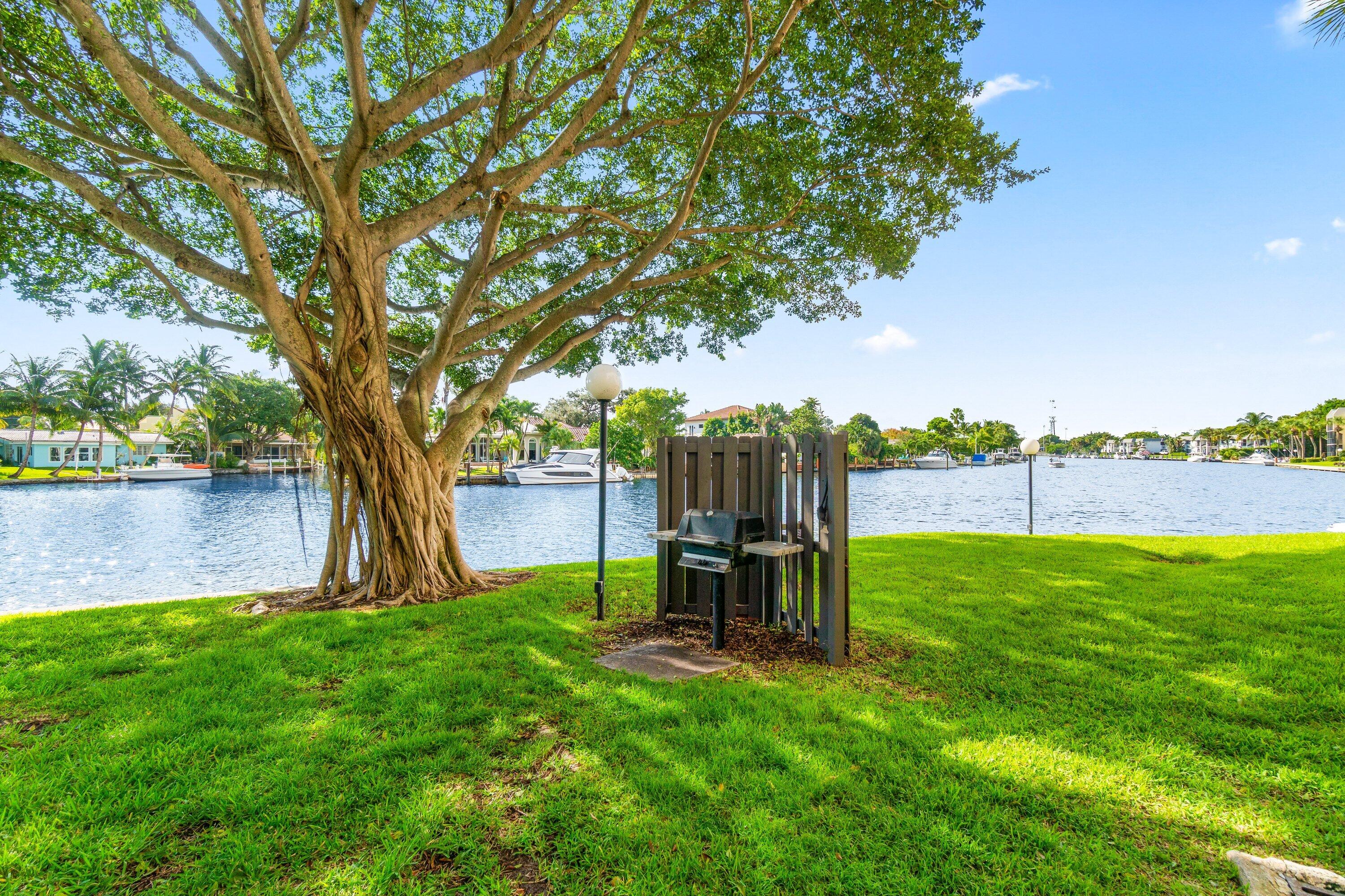 15 Royal Palm Way, Unit 604 Boca Raton, FL 33432 - Photo 33 of 41 a view of a garden with a tree