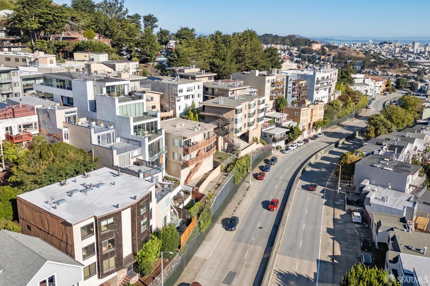 833 Corbett Avenue San Francisco, CA 94131 - Photo 12 of 22 an aerial view of a city