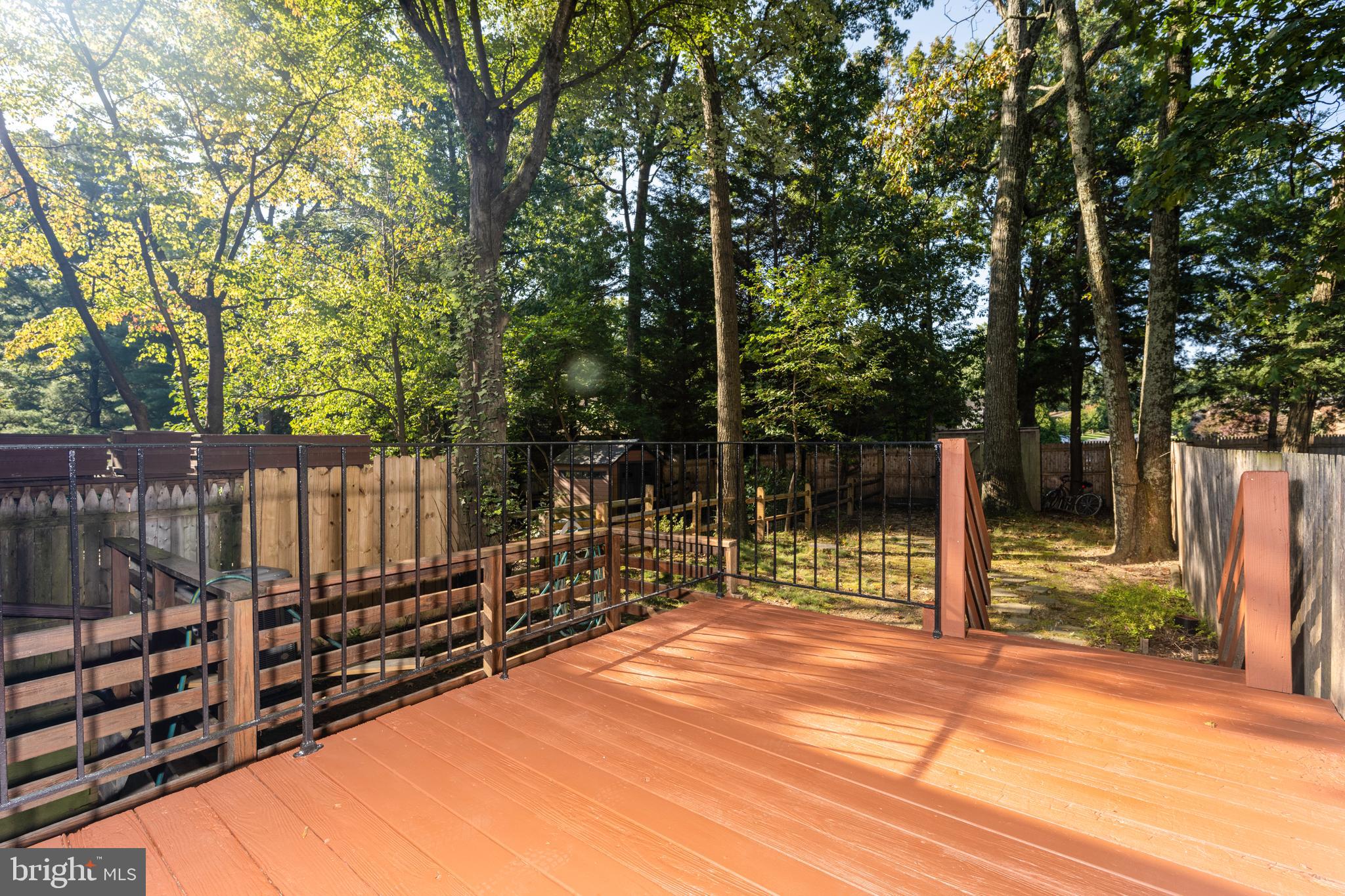7980 Inverness Ridge Road Potomac, MD 20854 - Photo 19 of 36 Beautiful deck with stairs to private backyard