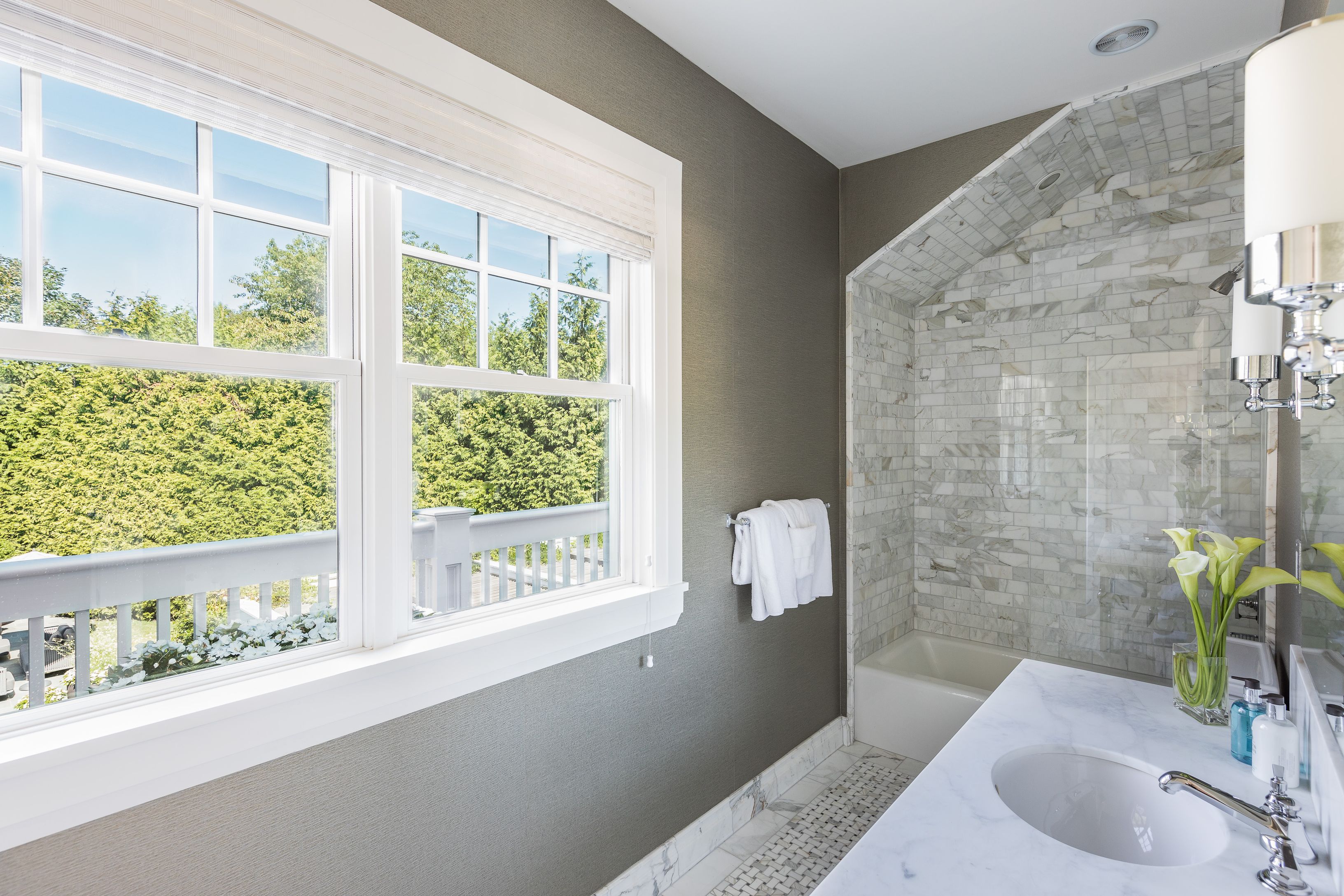 900 Head Of Pond Road Water Mill, NY 11976 - Photo 23 of 41 a bath room with a sink and a window
