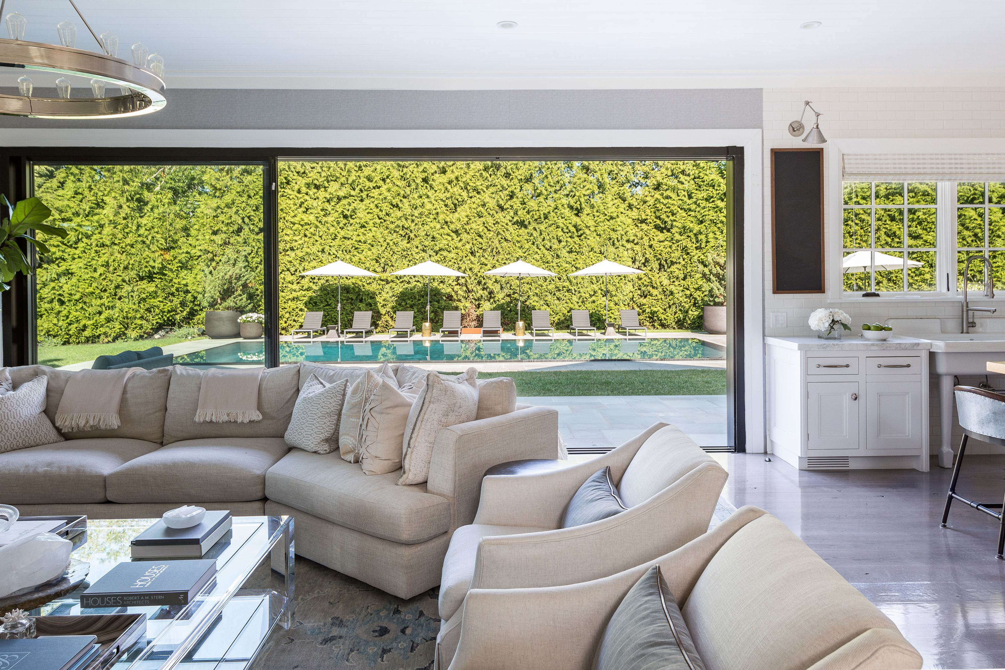900 Head Of Pond Road Water Mill, NY 11976 - Photo 6 of 41 a living room with furniture and a large window