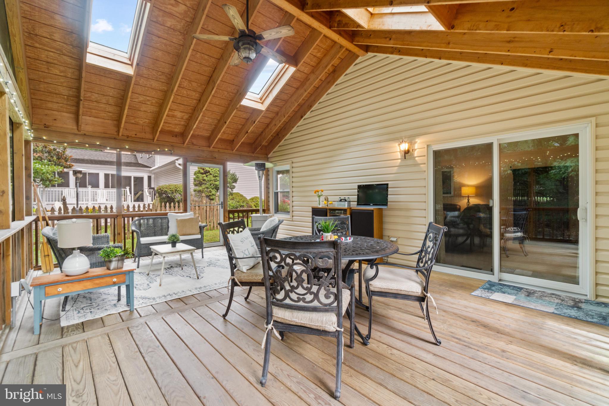 3206 Wordsworth Drive Riva, MD 21140 - Photo 13 of 49 Huge Screened porch with 4 skylights