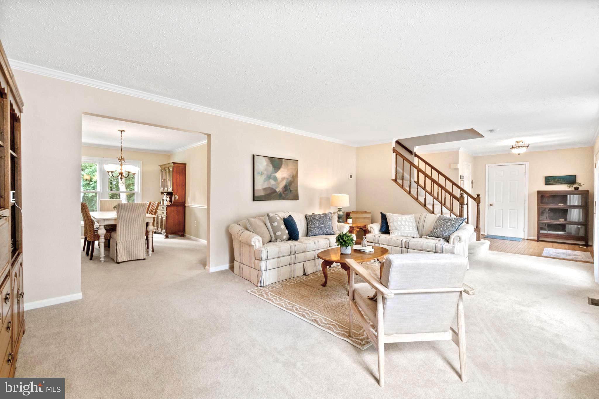 3206 Wordsworth Drive Riva, MD 21140 - Photo 16 of 49 Living Room leads to Dining area