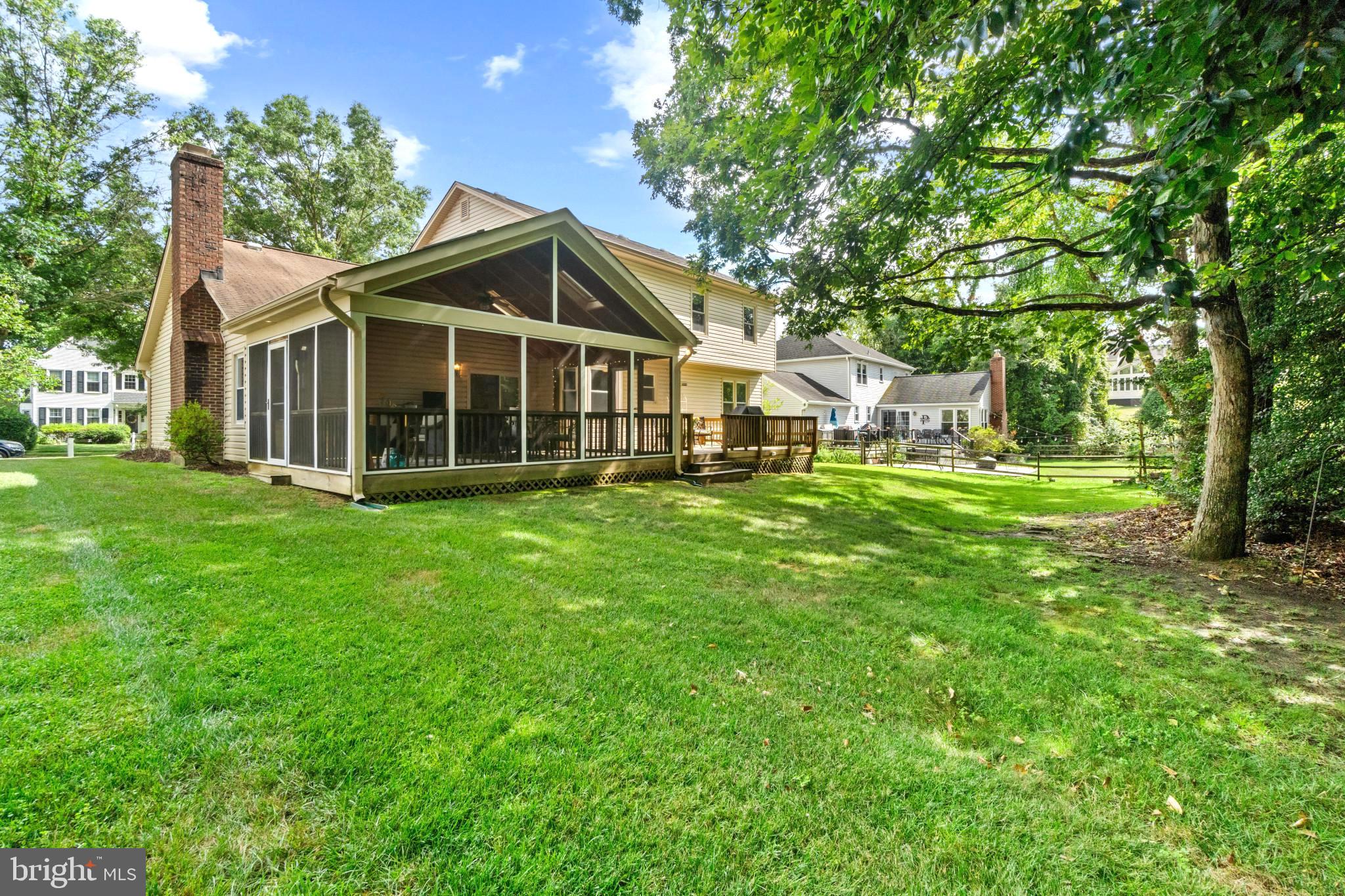 3206 Wordsworth Drive Riva, MD 21140 - Photo 32 of 49 Enormous screened-in porch backing to wooded area