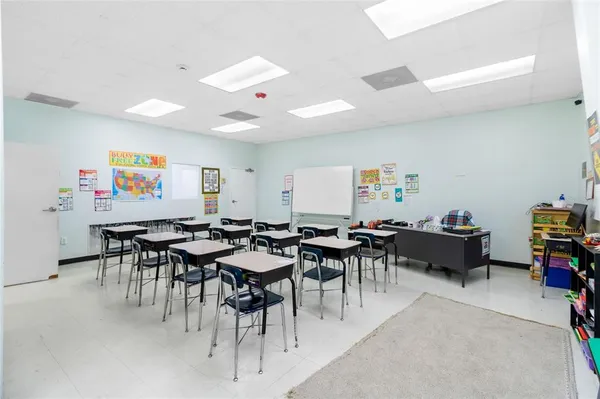 a backyard with garden