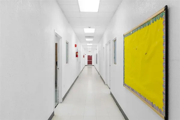 a view of a water heater room