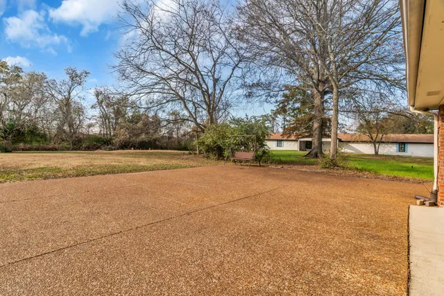 a view of outdoor space and yard