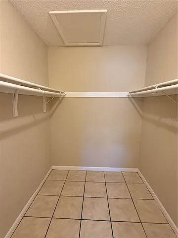 a view of a room with an empty racks