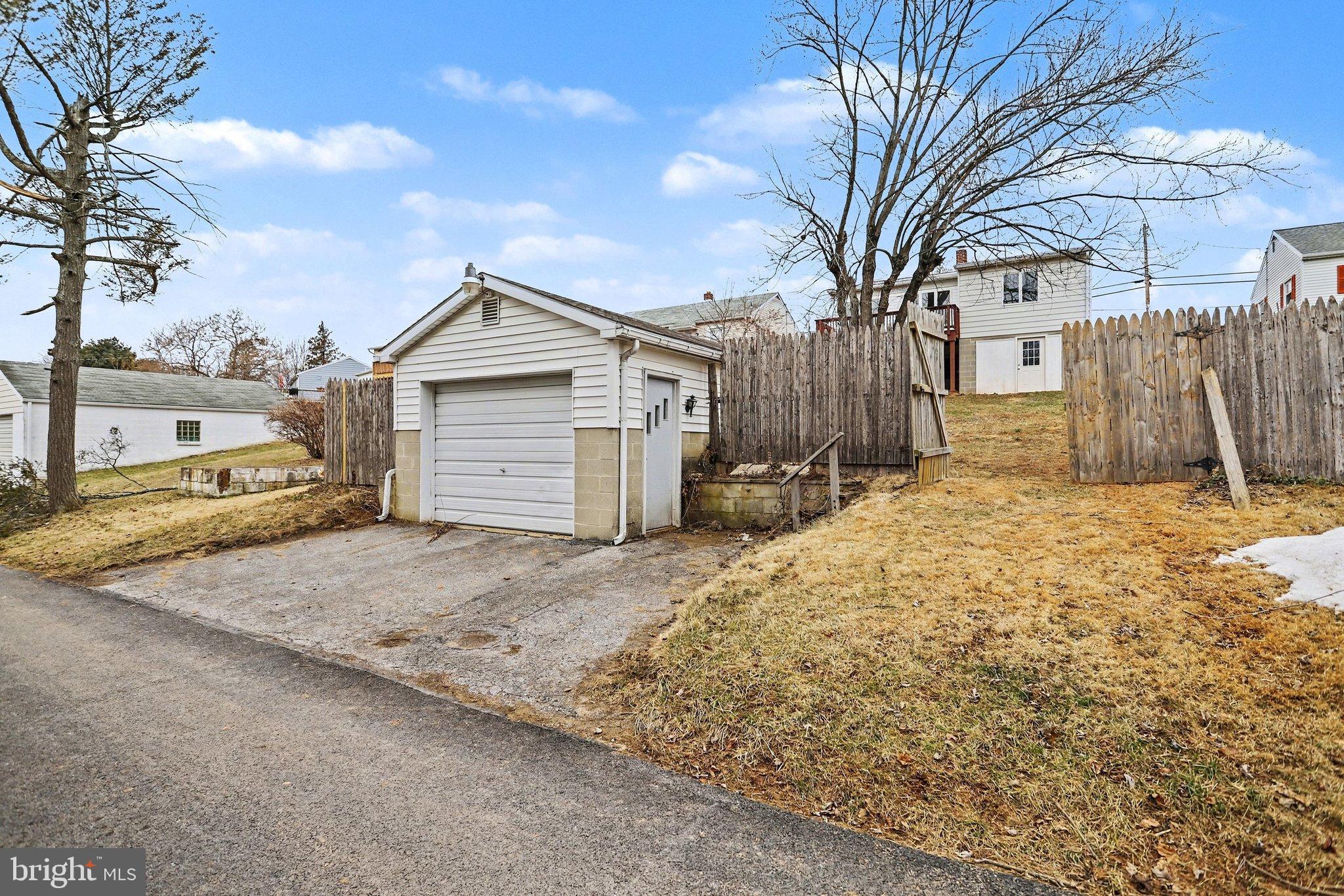 43 West High Street Windsor, PA 17366 - Photo 37 of 46 Charming garage with spacious yard access.