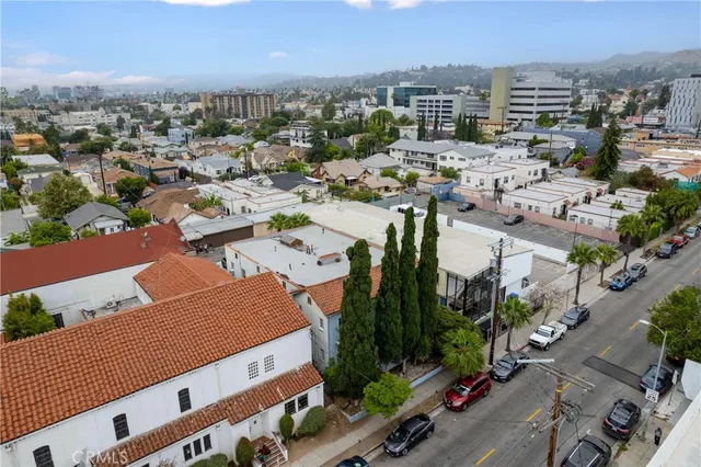 a plant that is sitting in front of a house