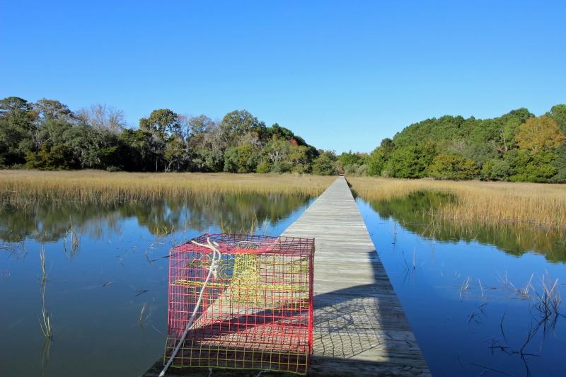 7829 Seafield Road Hollywood, SC 29449 - Photo 17 of 35 View of Dock from Pier Head