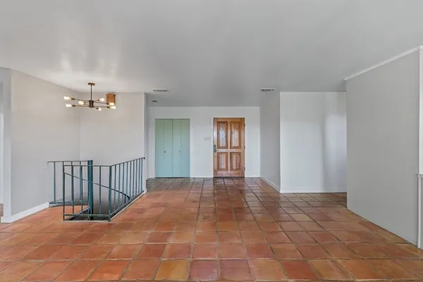 a view of a room with a natural light