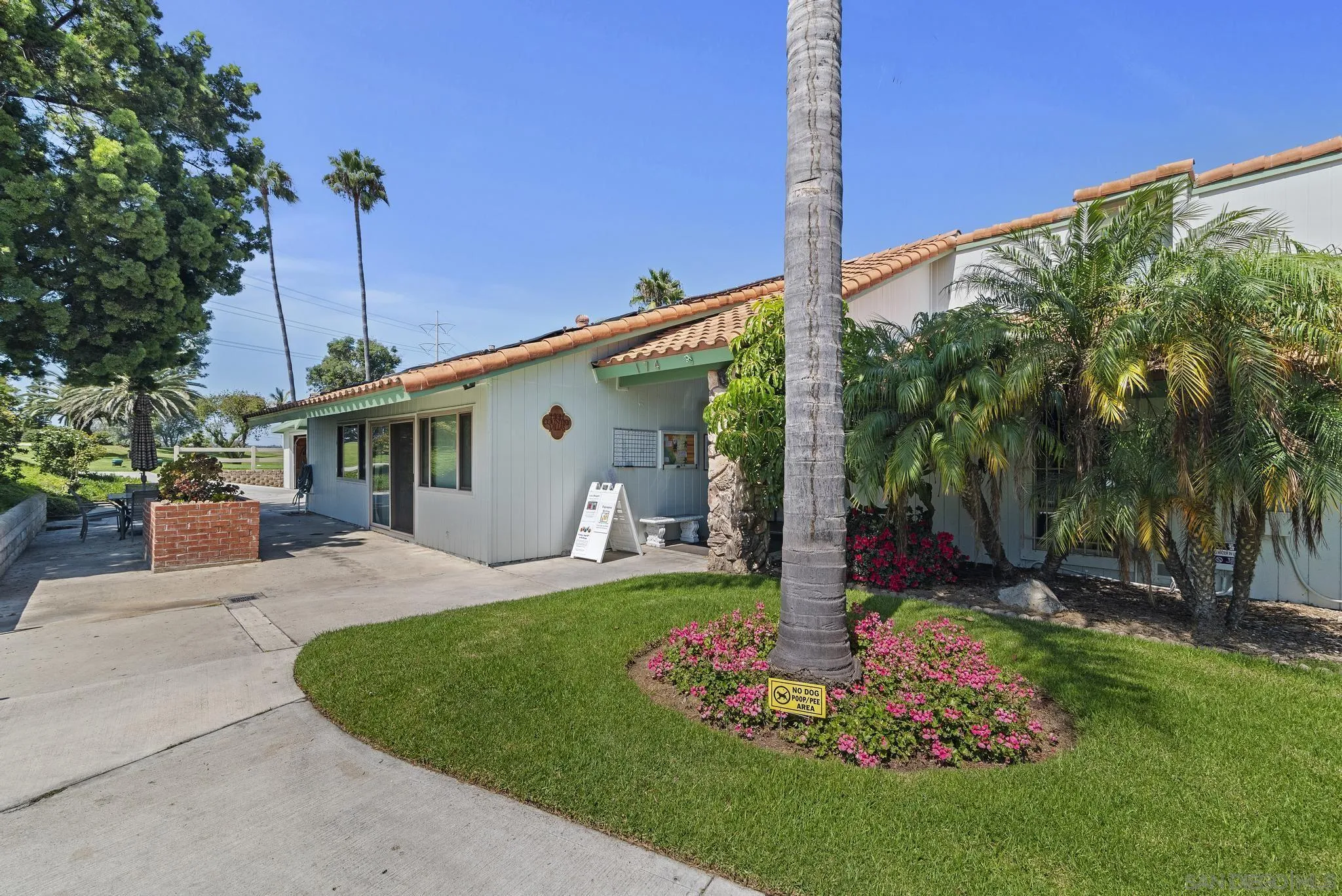 354 Abington Road Encinitas, CA 92024 - Photo 34 of 35 a front view of a house with garden