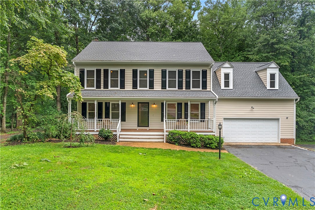 14308 Chimney House Road Midlothian, VA 23112 - Photo 1 of 52 Traditional two-story residence with a covered fro