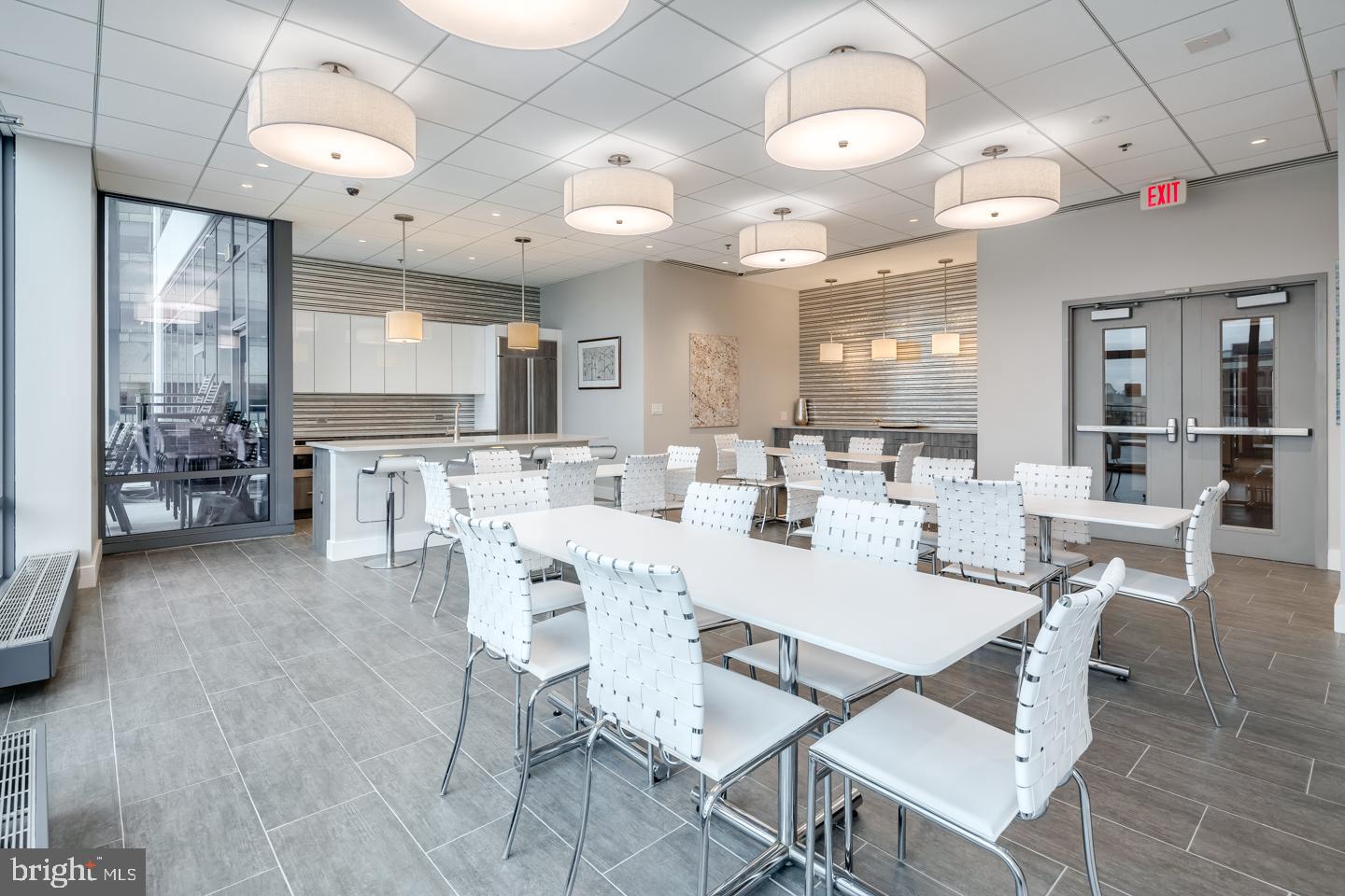 2101 Market Street, Unit 2007 Philadelphia, PA 19103 - Photo 43 of 45 a view of a dining area with furniture