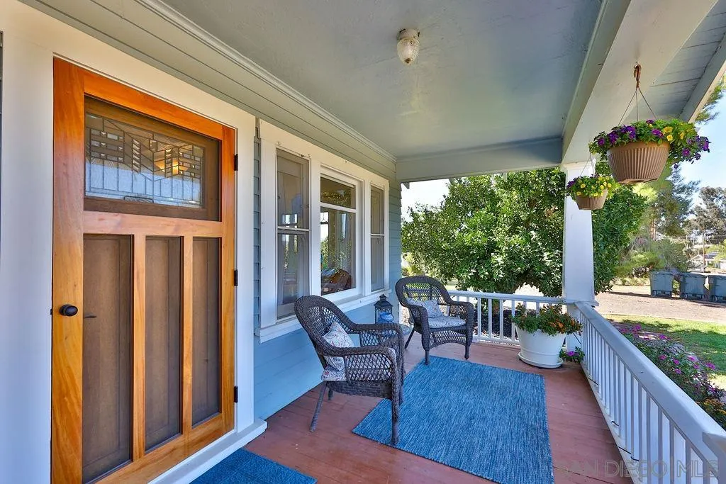 1305 Ashley Road Ramona, CA 92065 - Photo 1 of 72 a view of a porch with furniture and a yard