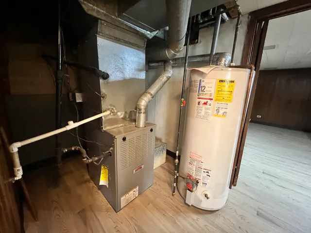 a view of storage and utility room