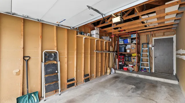 a view of front door with elevator