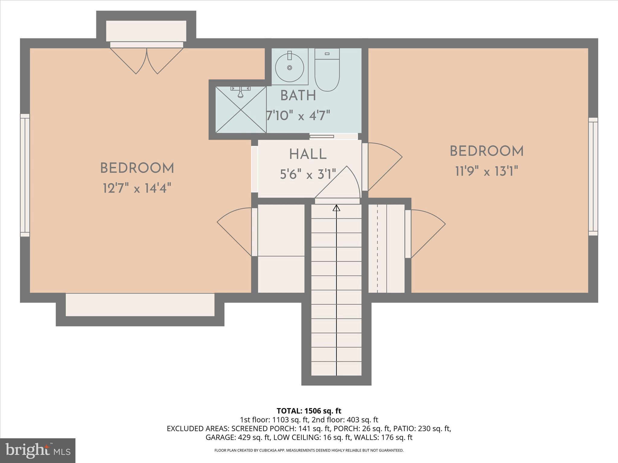 294 Pinoak Drive Frederick, MD 21701 - Photo 18 of 31 2nd_floor_294_pinoak_drive_frederick_with_dim