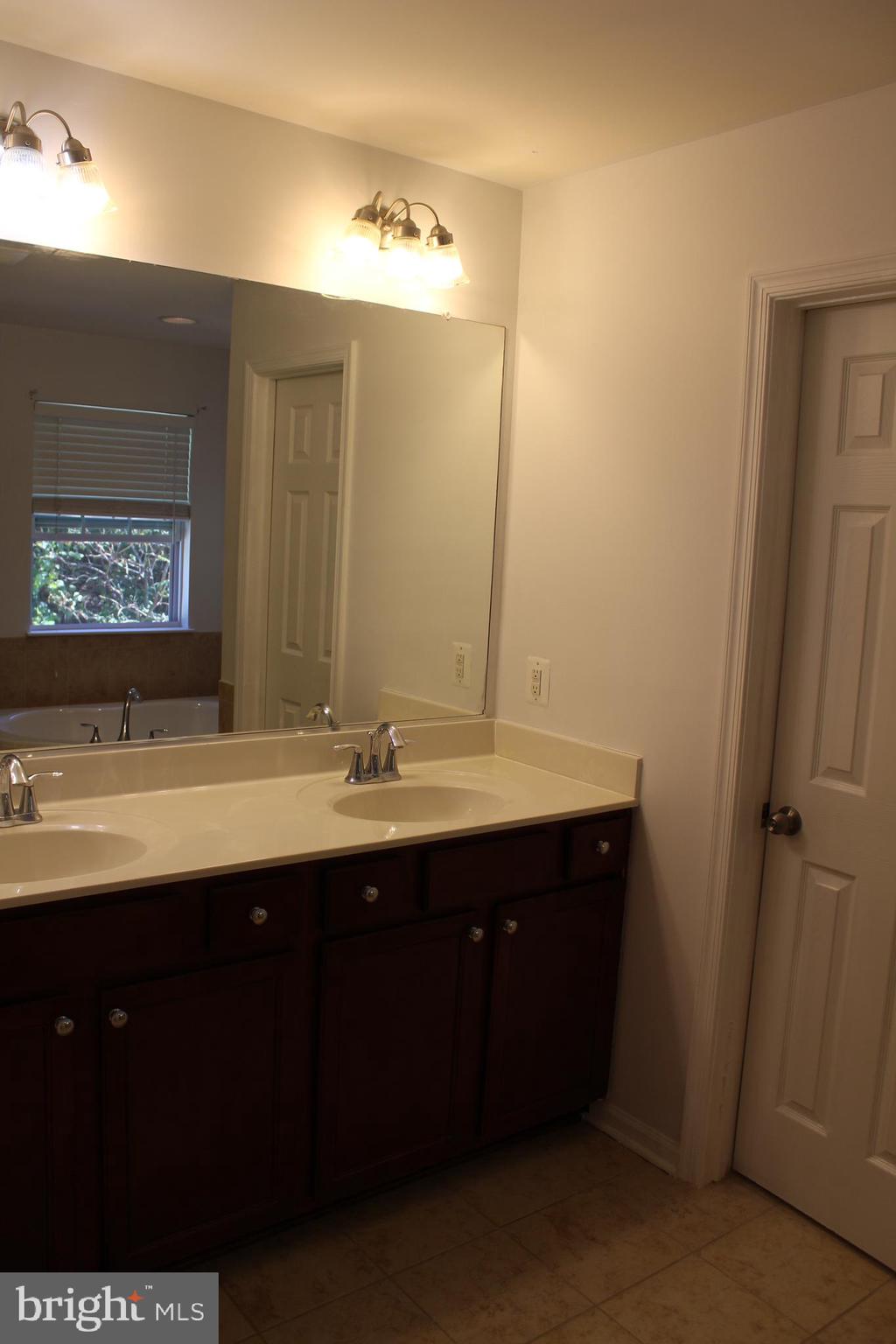671 English Ivy Way Aberdeen, MD 21001 - Photo 13 of 30 a bathroom with a sink and a mirror