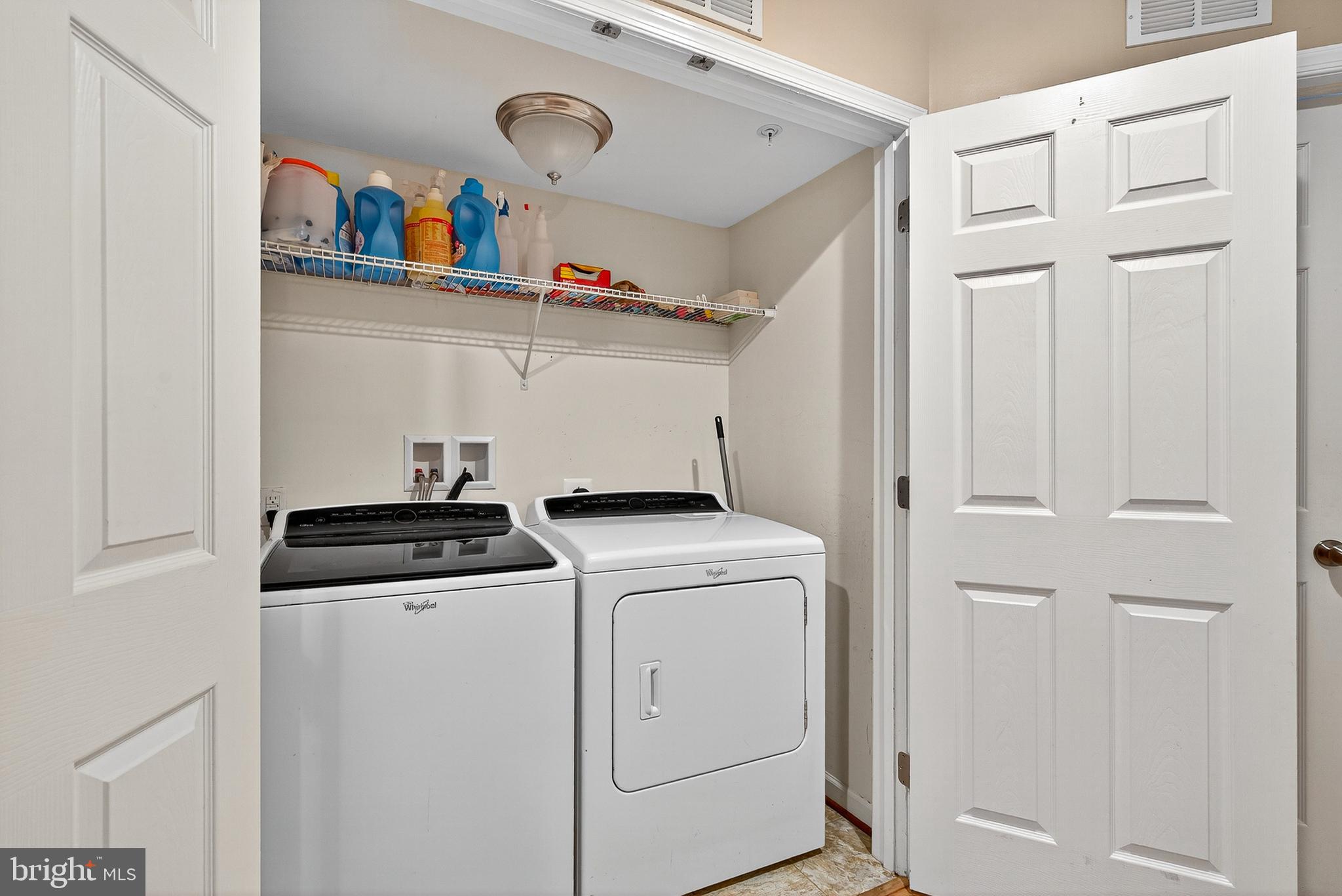 671 English Ivy Way Aberdeen, MD 21001 - Photo 21 of 30 a utility room with dryer and washer