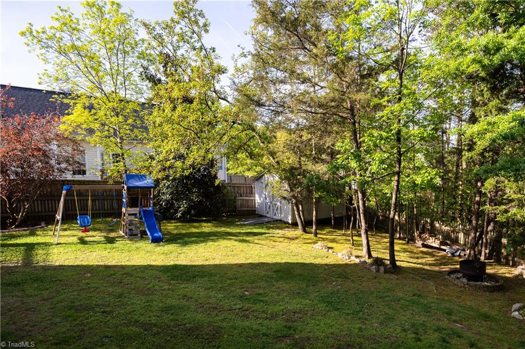 1403 Spring Tree Court High Point, NC 27265 - Photo 30 of 35 Backyard.