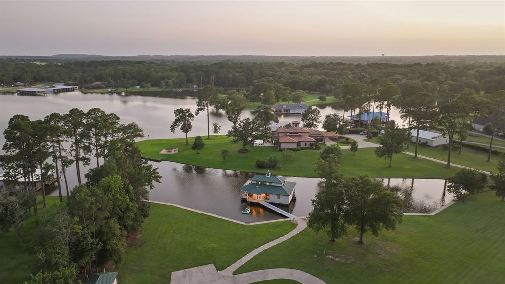 17790 Southpoint Road Whitehouse, TX 75791 - Photo 4 of 40 an aerial view of a house with a lake view