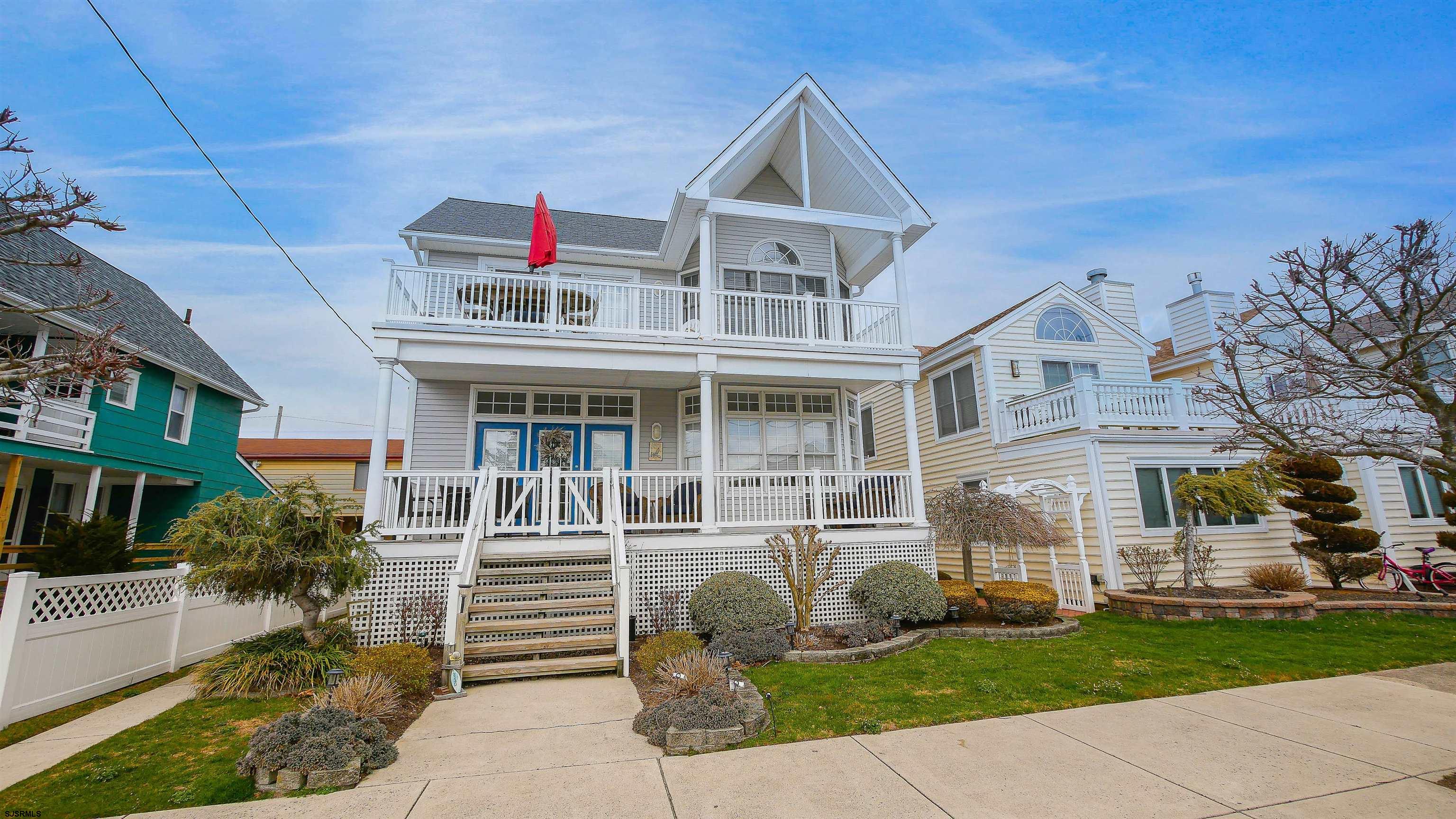 1910 Central Avenue, Unit B Ocean City, NJ 08226 - Photo 45 of 45 a front view of house with yard