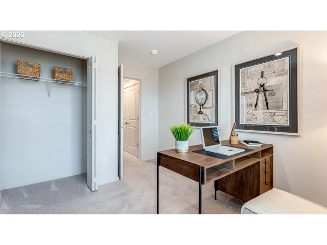 a kitchen with a table and chairs in it