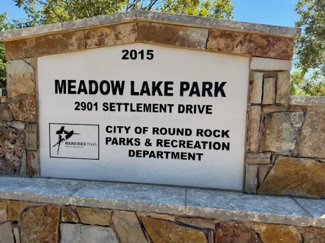 a view of a sign board