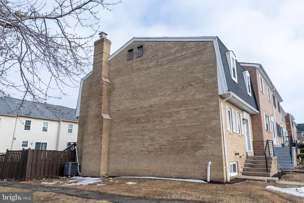 a front view of a building