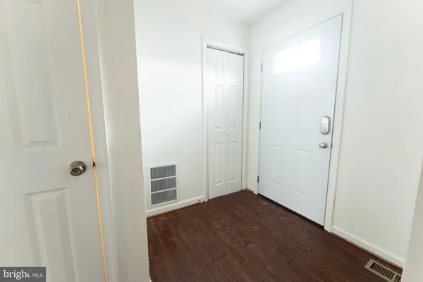 a view of empty room