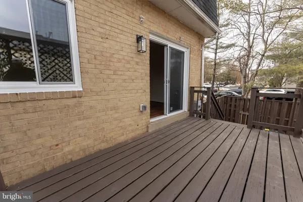 a view of outdoor space with deck