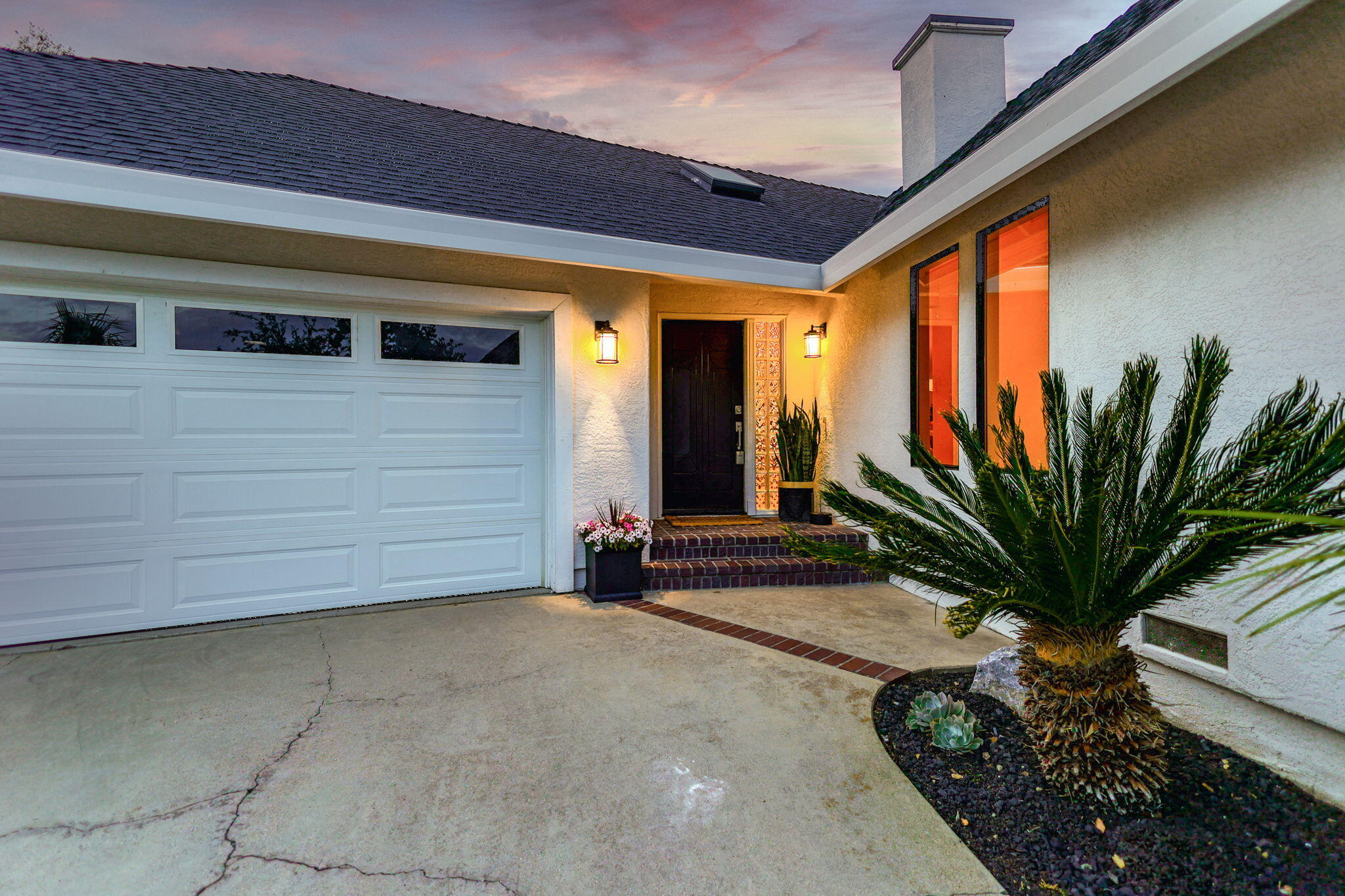 8454 Crown Way Redding, CA 96001 - Photo 2 of 44 a view of backyard with potted plants