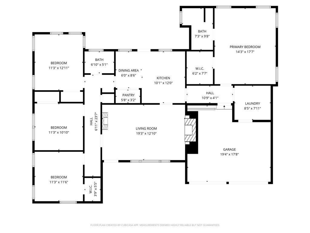 203 Main Street Red Oak, TX 75154 - Photo 32 of 32 a picture of a floor plan