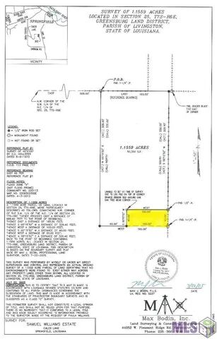 $50,000 | Tbd Caleb Lane, Springfield, LA 70462