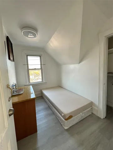 a backyard of a house