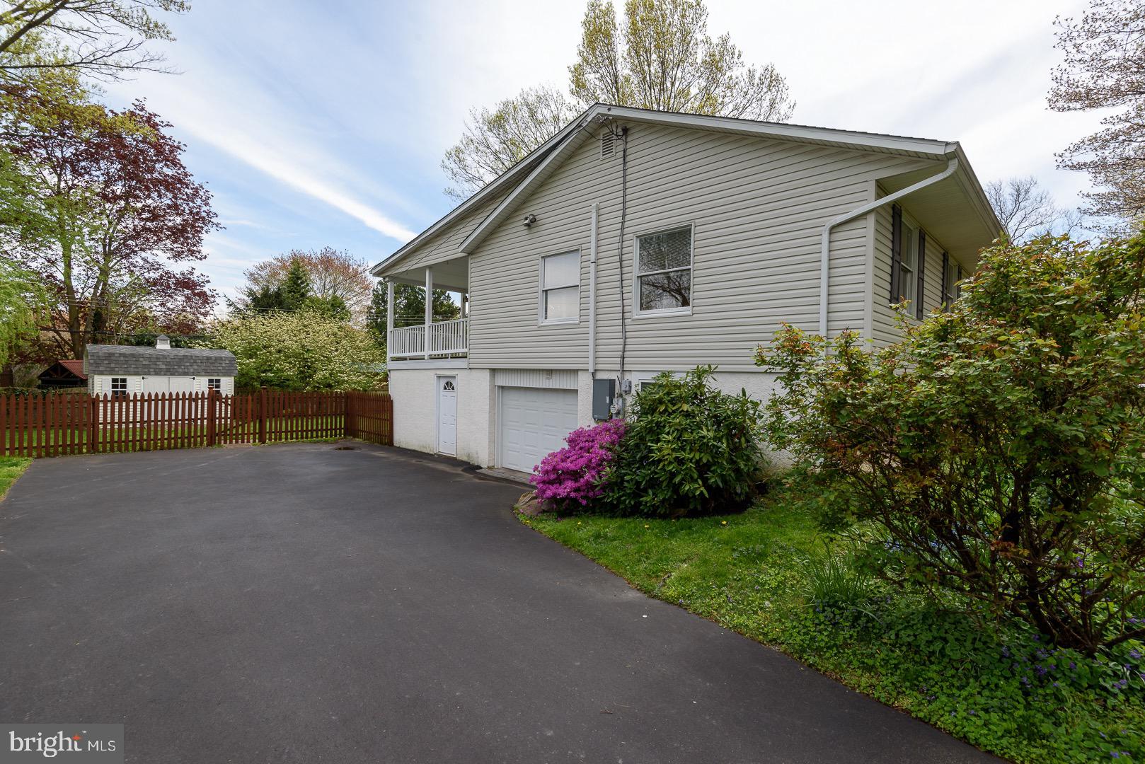 3391 Buck Road Huntingdon Valley, PA 19006 - Photo 6 of 42 Driveway View of House and Garage