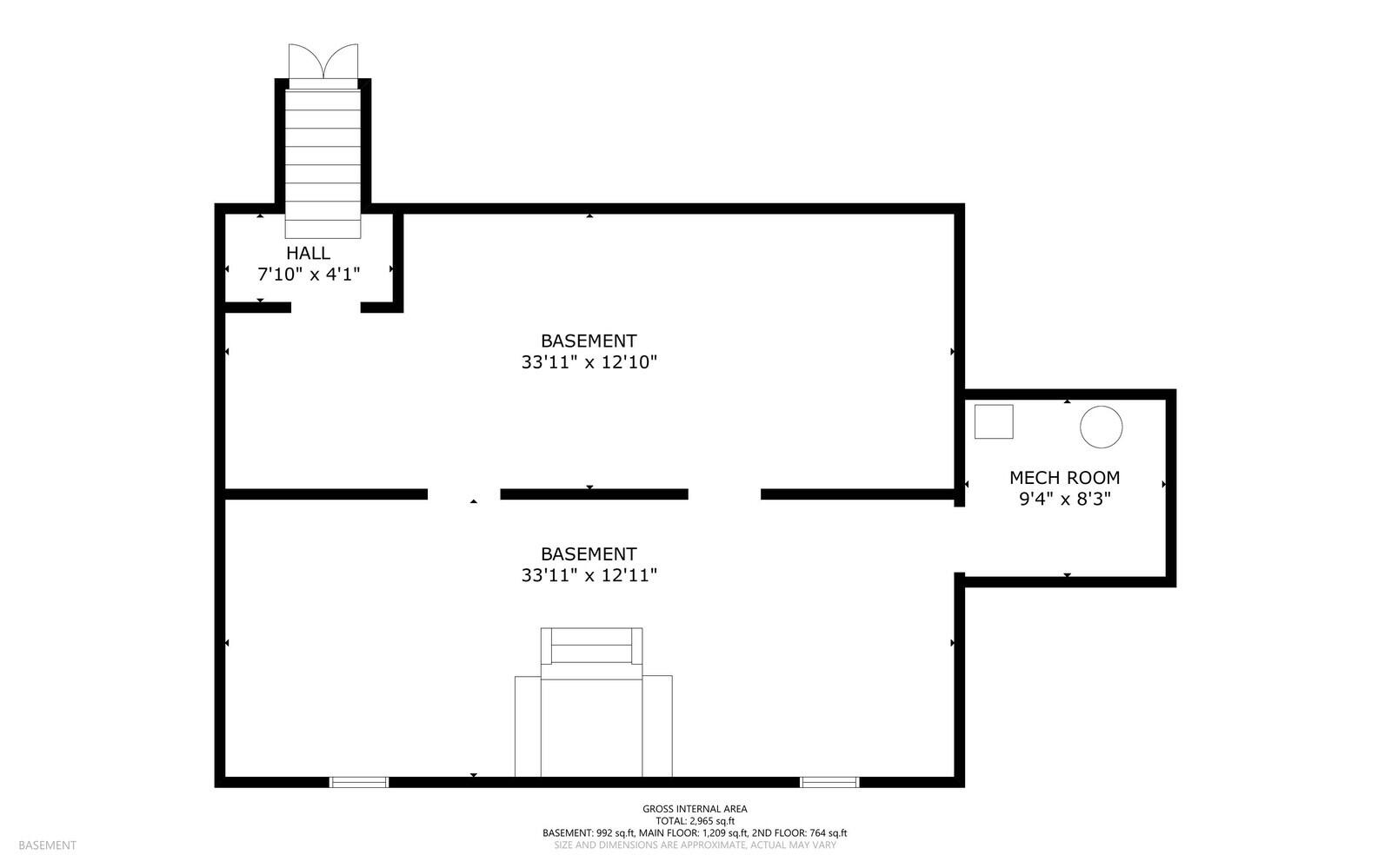 7 Hemlock Estates Rome, ME 04963 - Photo 72 of 72 Floor plan basement