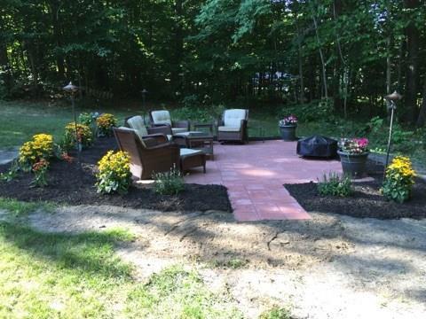 147 Mountain Road Falmouth, ME 04105 - Photo 33 of 35 Patio Area in Backyard