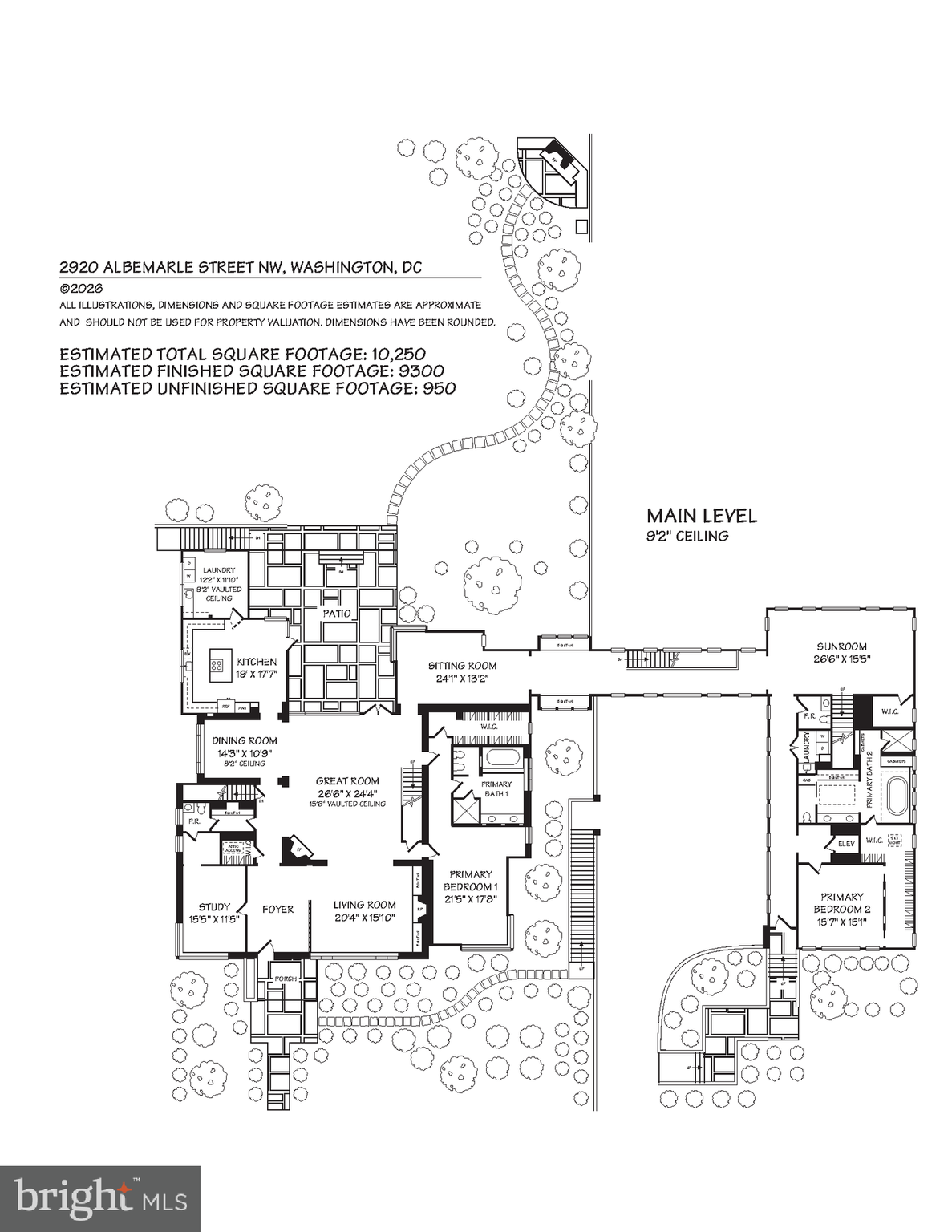 2920 Albemarle Street Northwest Washington, DC 20008 - Photo 48 of 49 Floorplan - Main Level