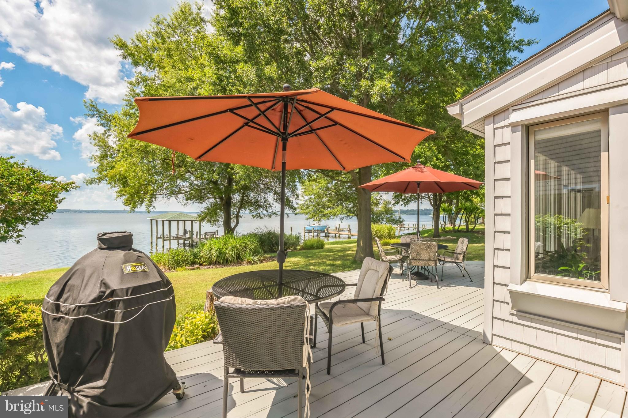 9309 River View Road Broomes Island, MD 20615 - Photo 5 of 42 Waterside Deck- gorgeous views of Patuxent River!