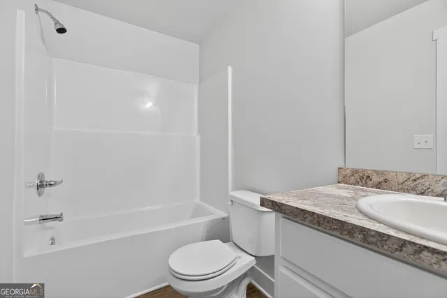 a close up of a bathtub