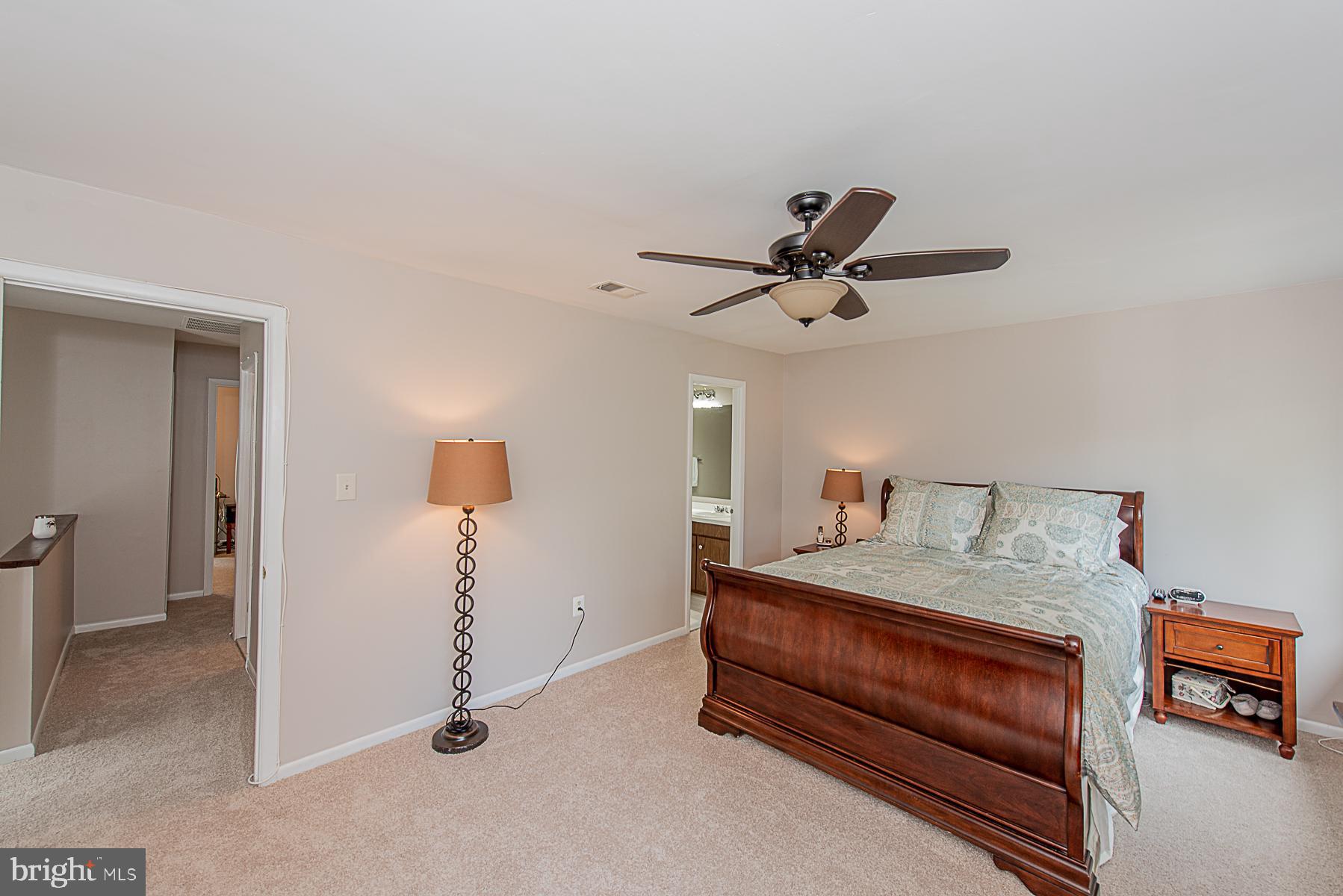 5388 Eliots Oak Road Columbia, MD 21044 - Photo 18 of 24 Updated Ceiling Fan & Private Master Bath