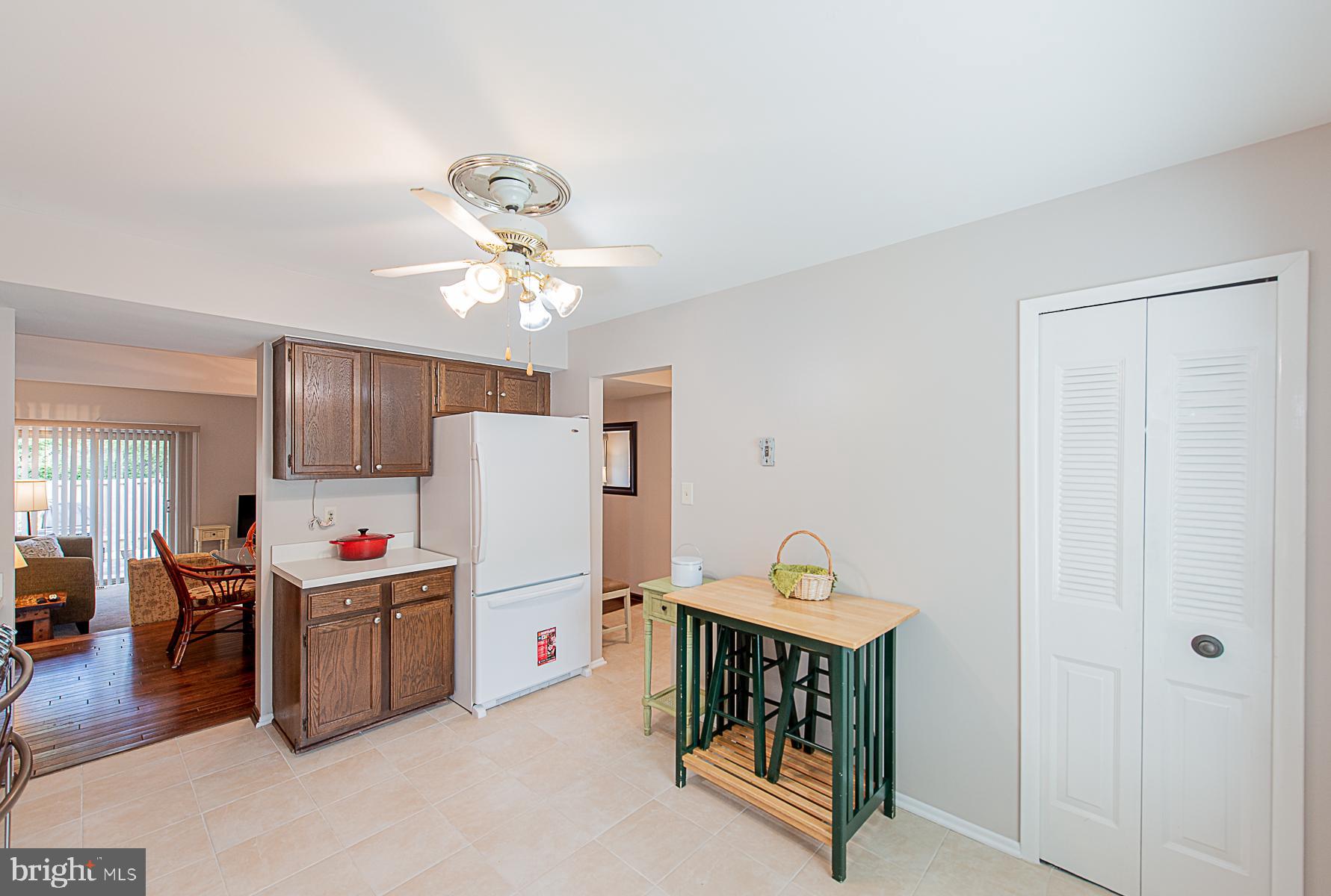 5388 Eliots Oak Road Columbia, MD 21044 - Photo 9 of 24 Pantry and Updated Ceramic Tile Flooring