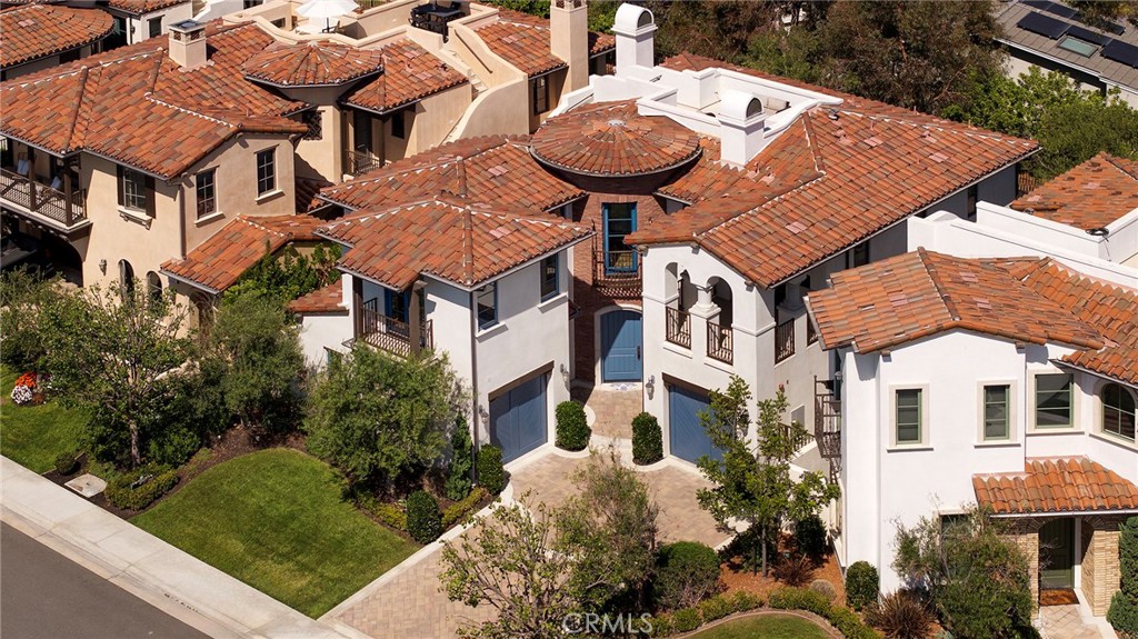 35209 Del Rey Dana Point, CA 92624 - Photo 38 of 44 a aerial view of a house with a yard and potted plants