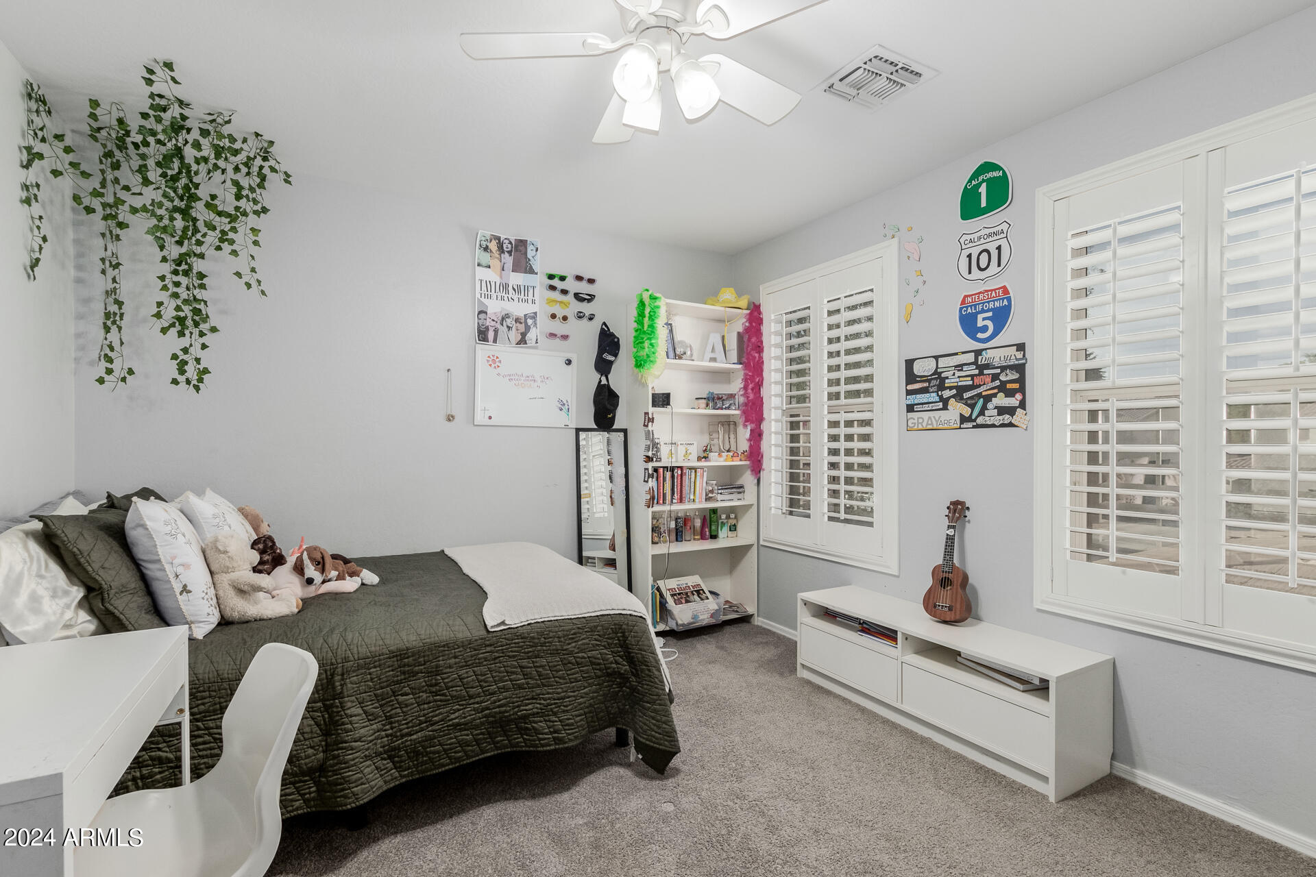 3353 East Blue Ridge Way Gilbert, AZ 85298 - Photo 25 of 50 a bedroom with a bed and a window