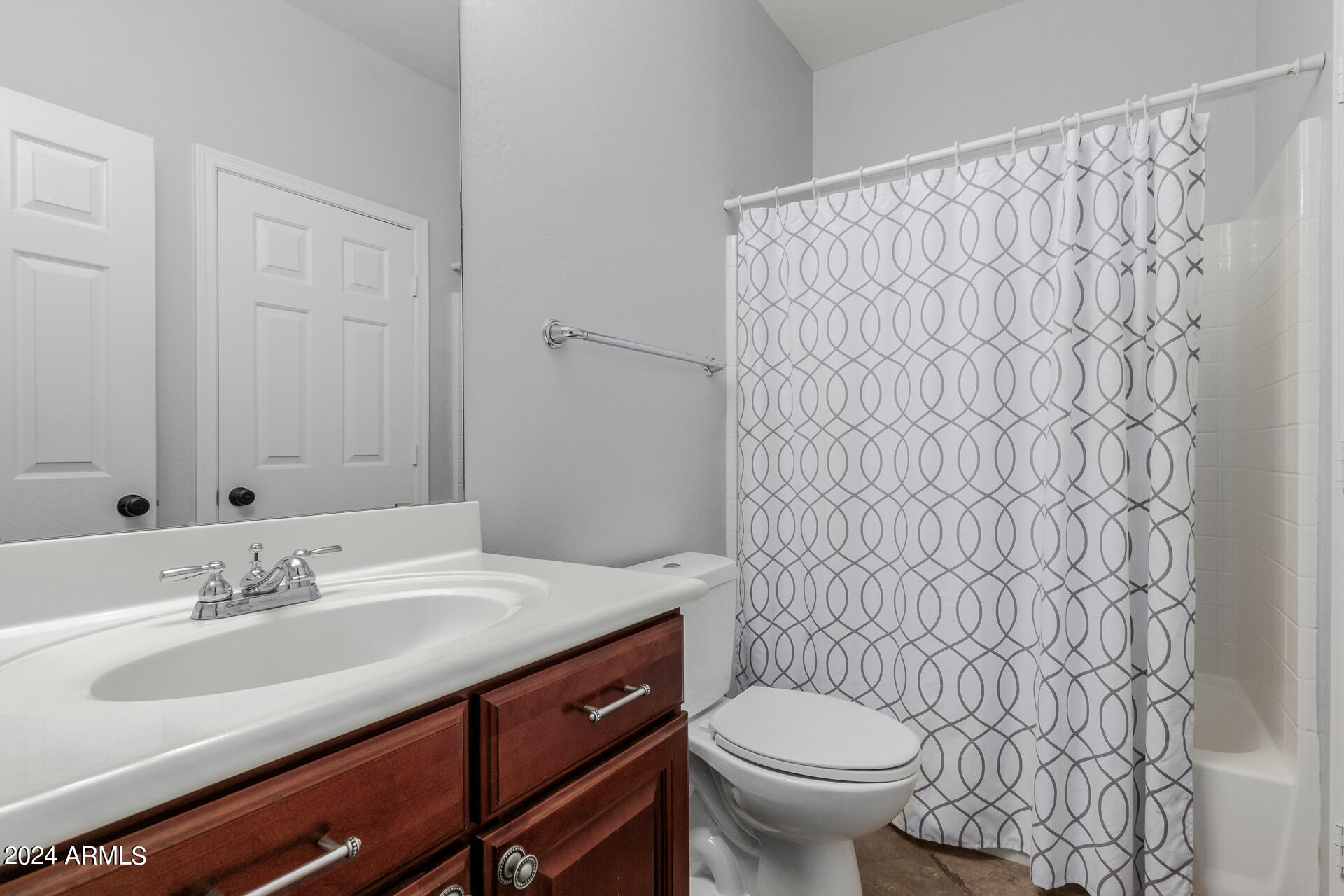 3353 East Blue Ridge Way Gilbert, AZ 85298 - Photo 43 of 50 a bathroom with a sink and a toilet