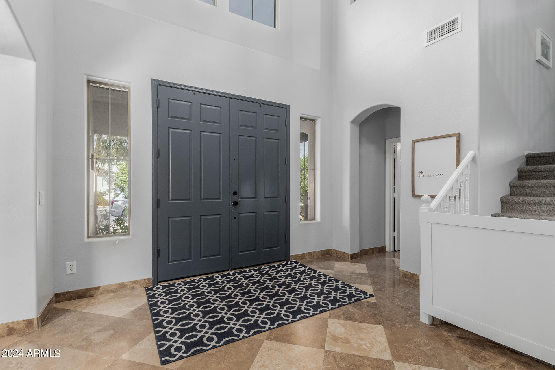 3353 East Blue Ridge Way Gilbert, AZ 85298 - Photo 6 of 50 a room that has a bed and a window in it