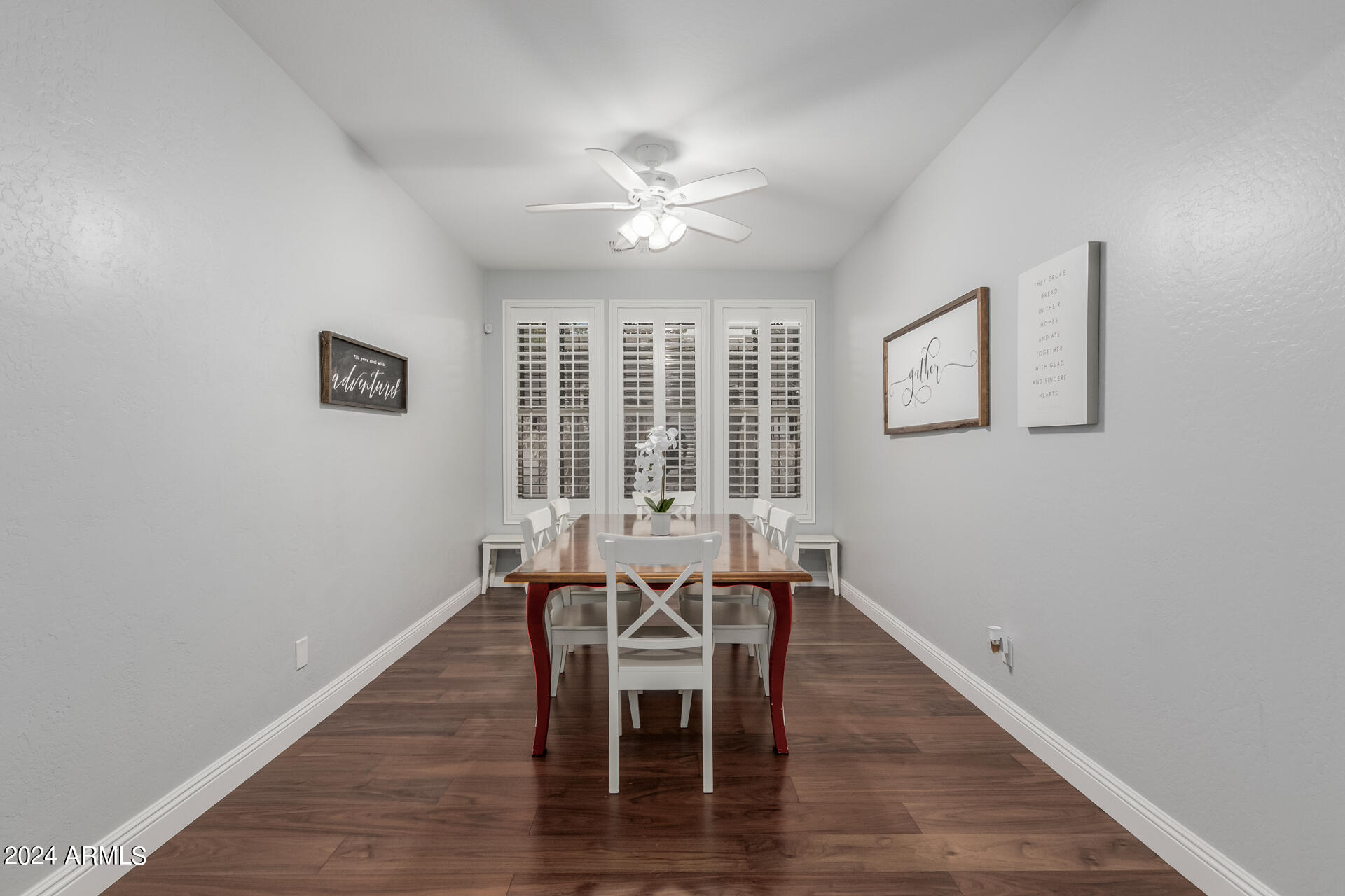 3353 East Blue Ridge Way Gilbert, AZ 85298 - Photo 10 of 50 a dining room with furniture and window